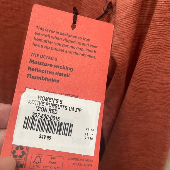 REI Quarter Zip Pullover - Picture 9 of 10